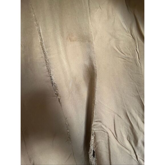 House of CB London Beige Double Breasted Coat Size Small - Picture 14 of 16